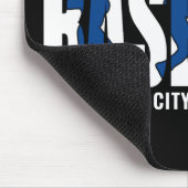 Baseball Team ADD NAME Champion Game Player Mousepad (Ecke)