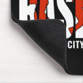 Baseball Team ADD NAME Champion Game Player Mousepad (Ecke)