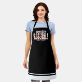 Baseball Team ADD NAME Champion Game Player Schürze (Getragen)