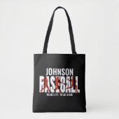 Baseball Team ADD NAME Champion Game Player Tasche (Vorderseite)