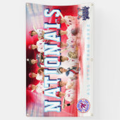Baseball-Team-Banner - Personalisiert und bearbeit Banner (Vertikal)