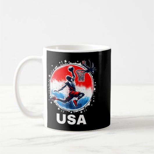 Baseball Team Baseball Fliegende Bisonrel USA Team Kaffeetasse (Links)