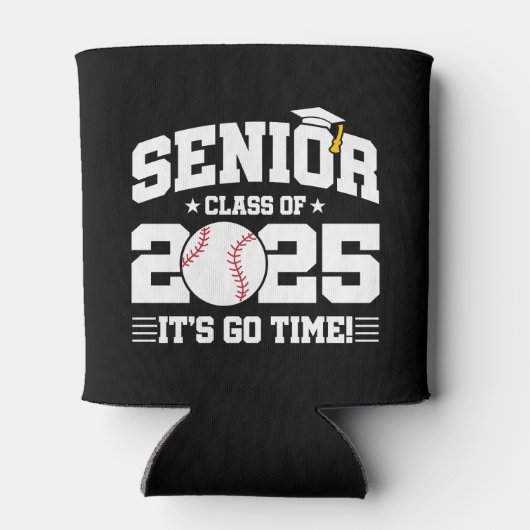 Baseball Team Class of 2025 Abschluss Senior 2025 Dosenkühler (Rückseite)