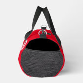 Baseball-Team, Coach oder Player Red Personalisier Duffle Bag (Rechts)