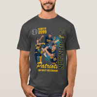 Baseball-Team-Custom-Foto Senior Night Blau