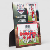 Baseball-Team | Foto Memory Mass Fotoplatte (Seite)