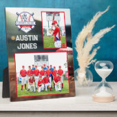 Baseball-Team | Foto Memory Mass Fotoplatte (Seite)