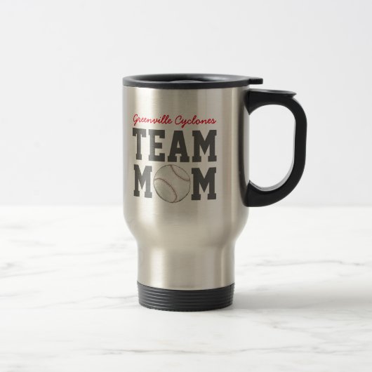 Baseball Team Mama - Tasse (Rechts)
