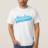 Baseball Team Miami Marlin T-Shirt (Vorderseite)