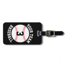 Baseball Team Name und Spielnummer Baseball Bag 