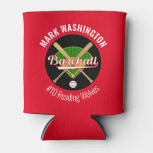 Baseball Team Player kann Kühler