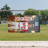 Baseball Team Senior Night Custom Player Photo Banner (Insitu)