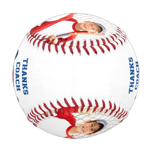 Baseball Team Vielen Dank Coach oder benutzerdefin (Rückseite)