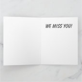 Baseball-Teammate werden bald gut Karte (Innenseite)