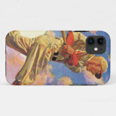 Baseball-Teig Case-Mate iPhone Hülle (Rückseite (Horizontal))