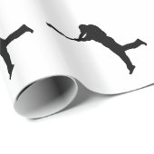 Baseball-Teig Geschenkpapier (Rolleneckpunkt)