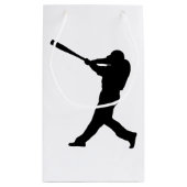 Baseball-Teig Kleine Geschenktüte (Rückseite)