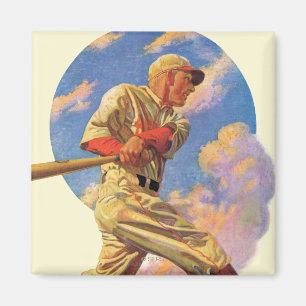 Baseball-Teig Magnet