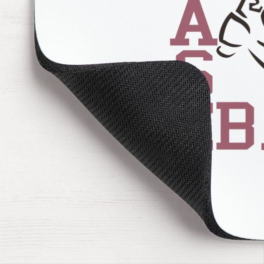 Baseball-Teig Mousepad (Ecke)