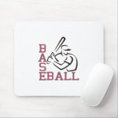 Baseball-Teig Mousepad (Mit Mouse)