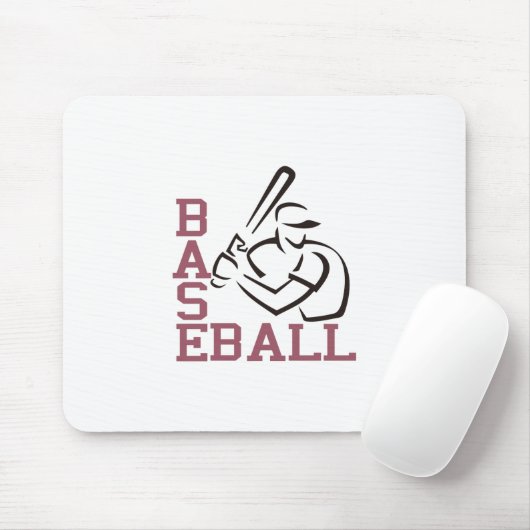 Baseball-Teig Mousepad (Mit Mouse)