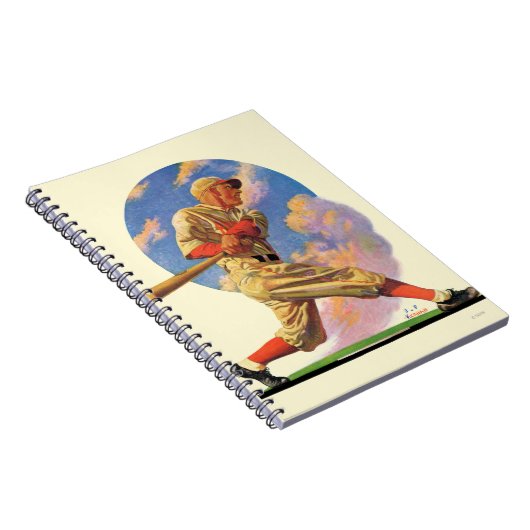 Baseball-Teig Notizblock (Rechte Seite)