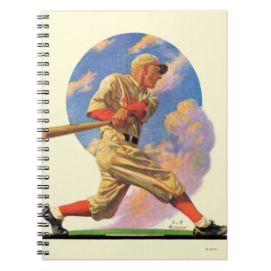 Baseball-Teig Notizblock