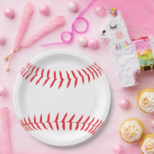 Baseball-Teller Pappteller (Party)