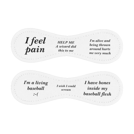 Baseball that feels pain (Paneele)