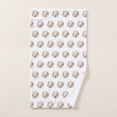 Baseball-Thema Badhandtuch Set (Handtuch)