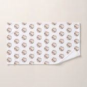 Baseball-Thema Badhandtuch Set (Handtuch)