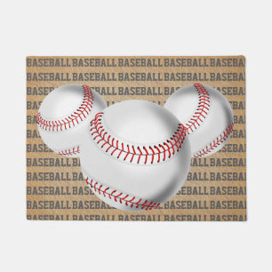 BASEBALL-THEMA FUßMATTE
