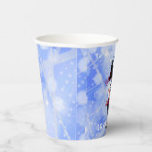 Baseball Thema Geburtstag Papier Cups HAMbyWG Pappbecher (Rechts)