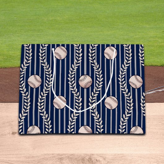 Baseball-Thema Große Geschenktüte