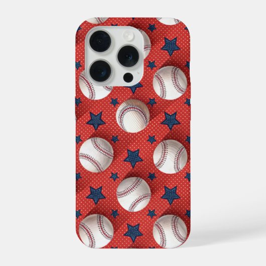 Baseball-Thema iPhone Hülle (Rückseite)