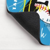 Baseball Thema Personalisiert Mousepad (Ecke)