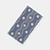 Baseball-Thema Serviette (Ecke)