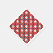 Baseball-Thema Serviette (Ecke)