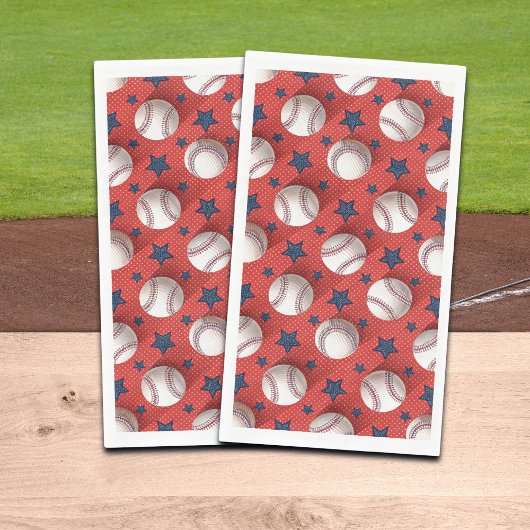 Baseball-Thema Serviette