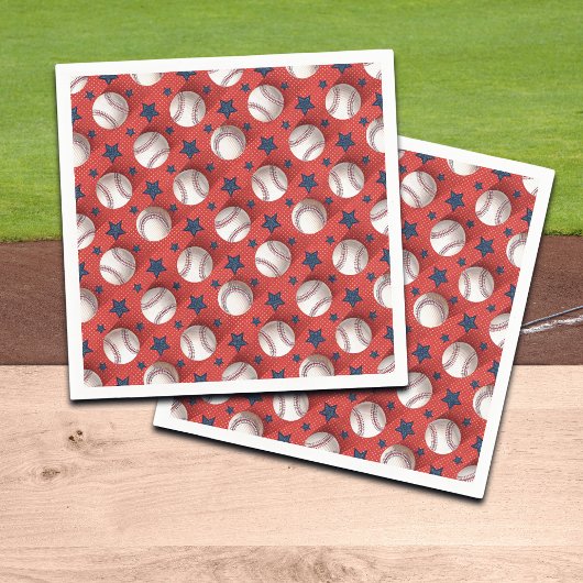 Baseball-Thema Serviette