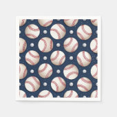 Baseball-Thema Serviette (Vorderseite)