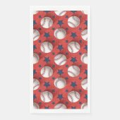 Baseball-Thema Serviette (Vorderseite)