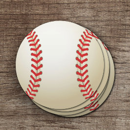 Baseball Theme Ball Runder Pappuntersetzer