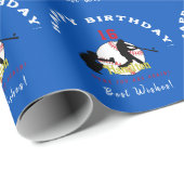 Baseball Theme Geschenk Wrap HAMbyWG Geschenkpapier (Rolleneckpunkt)