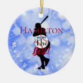 Baseball Theme Ornament HAMbWG (Vorne)