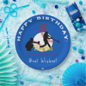 Baseball Theme Paper Plate HAMbyWG Pappteller (Party)