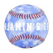 Baseball Theme Positivity with Person Name HAMbyWG (Rückseite)