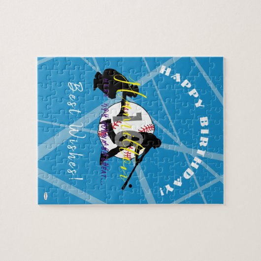 Baseball Theme Puzzle HAMbyWG (Horizontal)