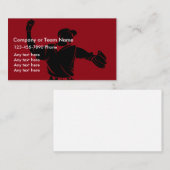 Baseball Theme Sports Business Cards Visitenkarte (Vorne/Hinten)