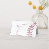 Baseball Theme Wedding Platzkarte (Vorderseite)